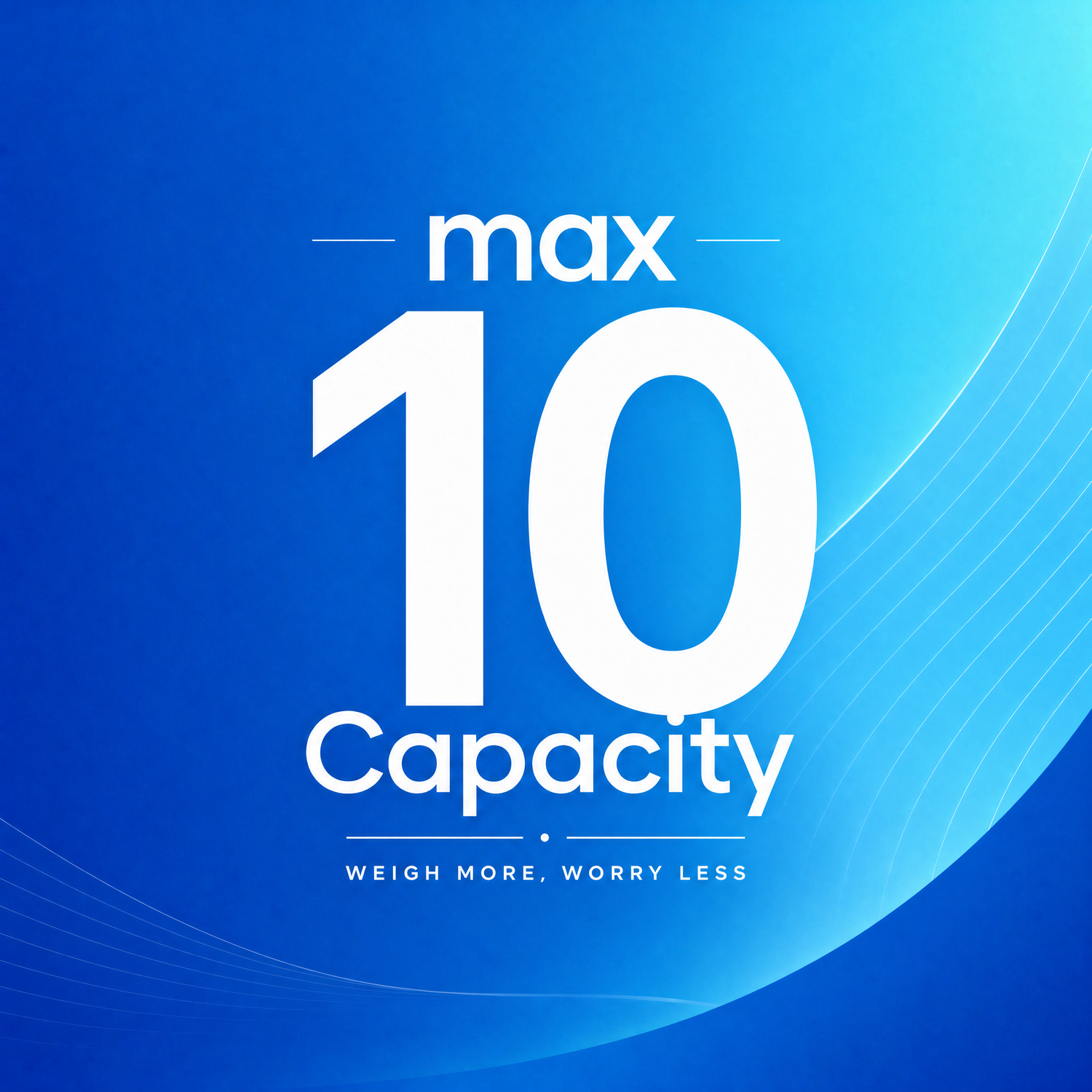 ⚖️ MAX 10KG Capacity: Uncompromised Bulk Weighing