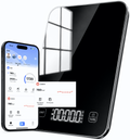 Intelligente digitale Küchenwaage mit LED-Display, Ernährungsrechner und kostenloser App, Tragkraft bis 22 lb / 10 kg, 5 Wägeeinheiten, Präzision 1 g / 0,05 oz – ideal für Backen, Kochen und Essensvorbereitung