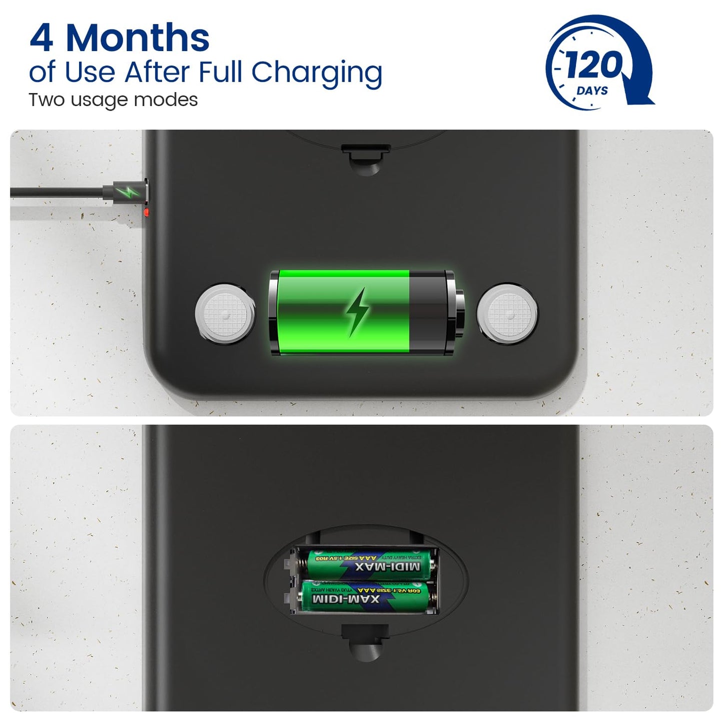 Balanza de Cocina Digital de 15 kg, Balanza de Alimentos de Acero Inoxidable Recargable por USB-C con Precisión de 1 g, 5 Unidades (g/kg/lb:oz/fl:oz/ml) y Tara de un Toque, Balanza para Hornear y Preparar Comidas